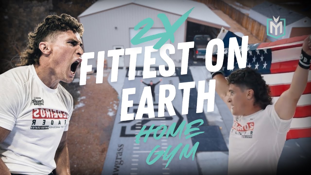2x Fittest on Earth, Justin Medeiros, Home Gym Tour