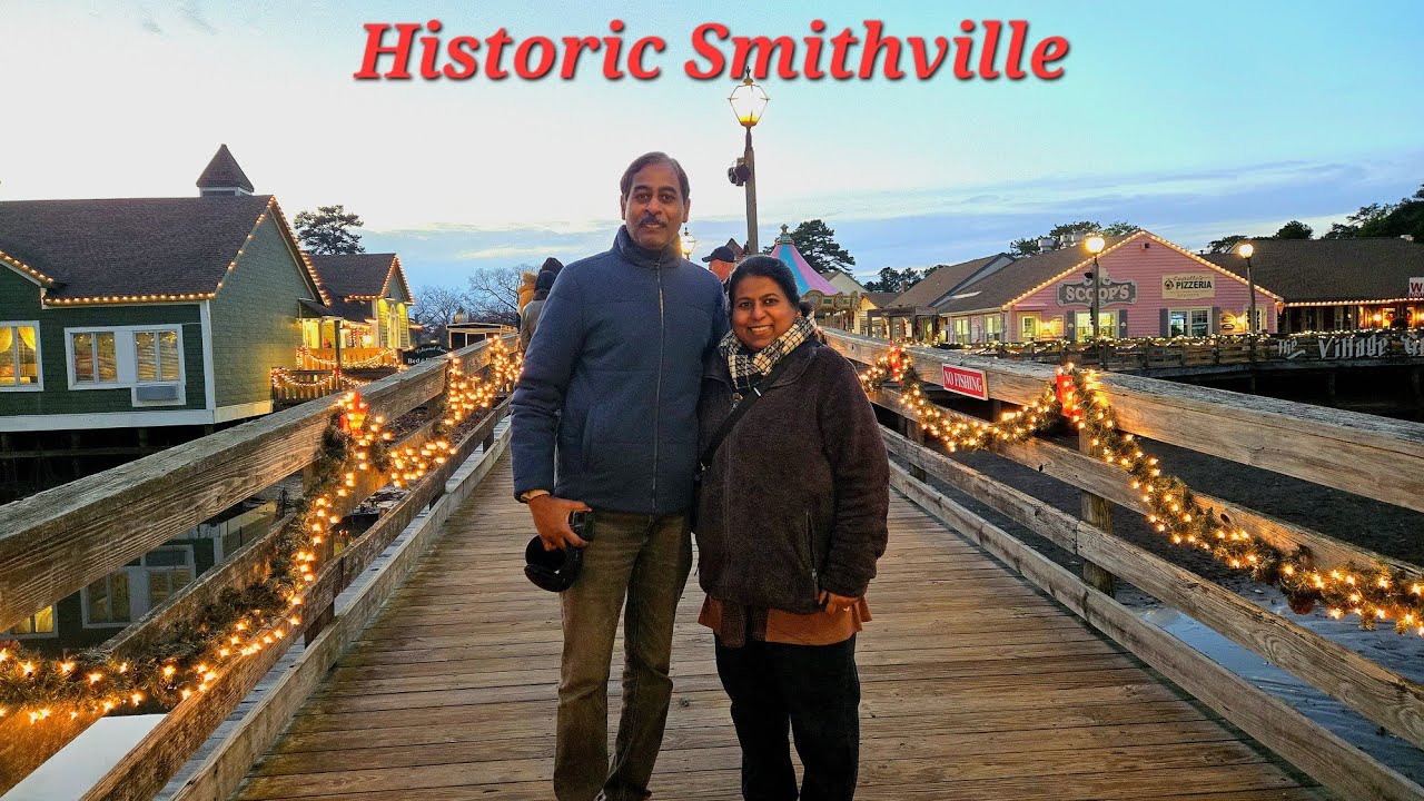 Historic Smithville #christmaslights #trending #historicsmithville #njchristmas #njchristmaslights