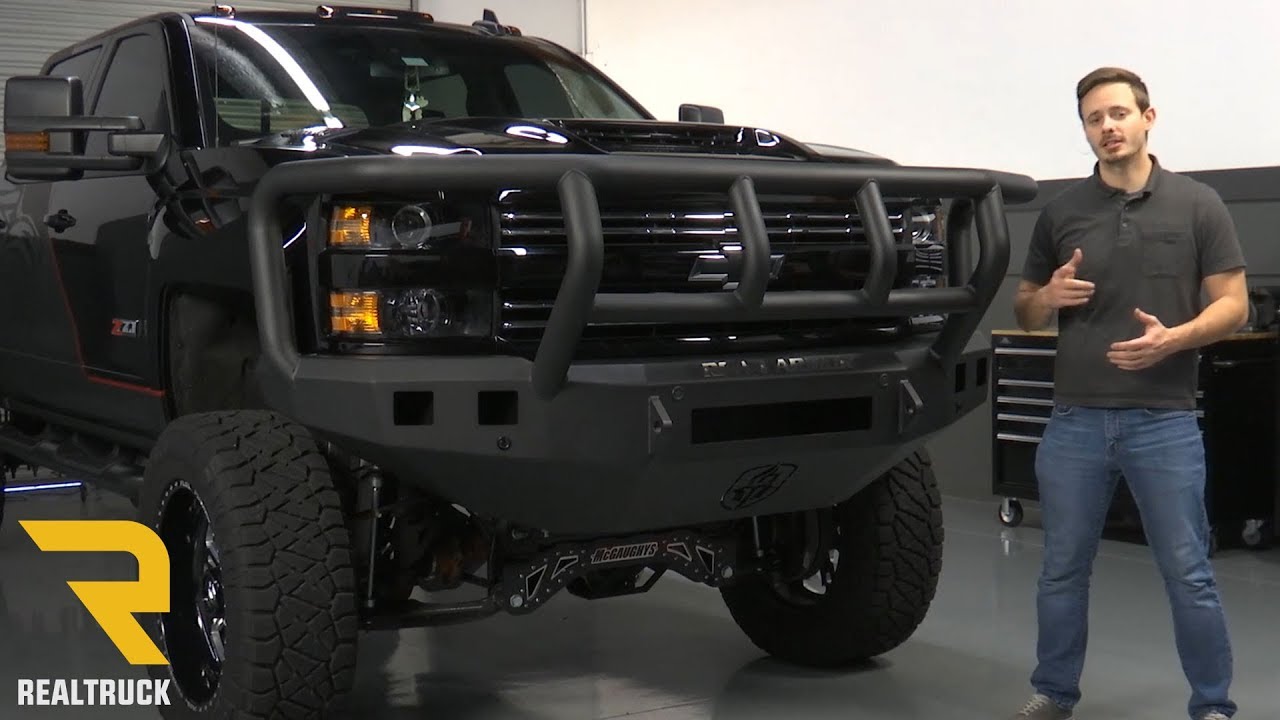 How to Install Road Armor Stealth Titan II Guard Front Bumper on a 2017 Chevy Silverado
