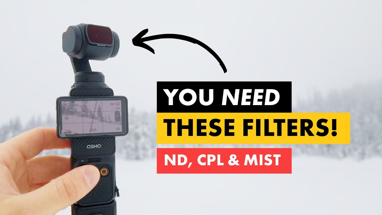 DJI Osmo Pocket 3: подробный обзор фильтров Freewell ND, CPL и Mist для съёмки кинематографическо...