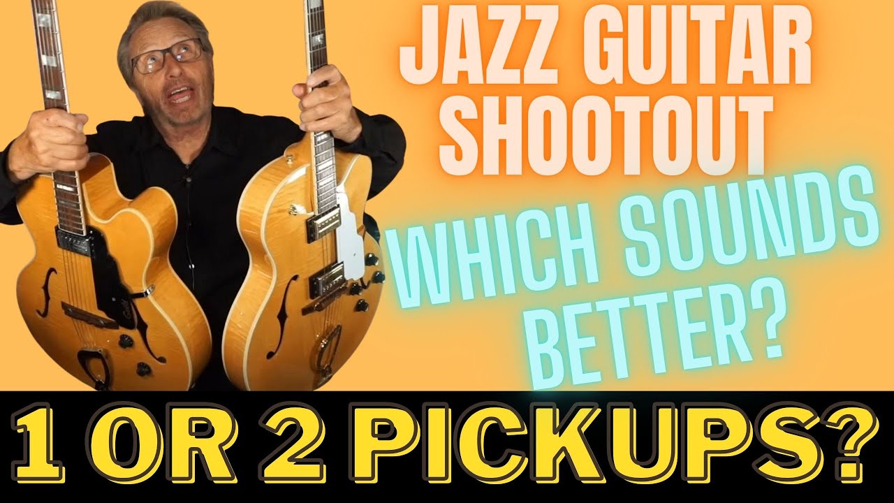 1 Pickup or 2 pickups? Which Jazz Guitar Sounds Better? | Hollow Body Guitar Shootout |