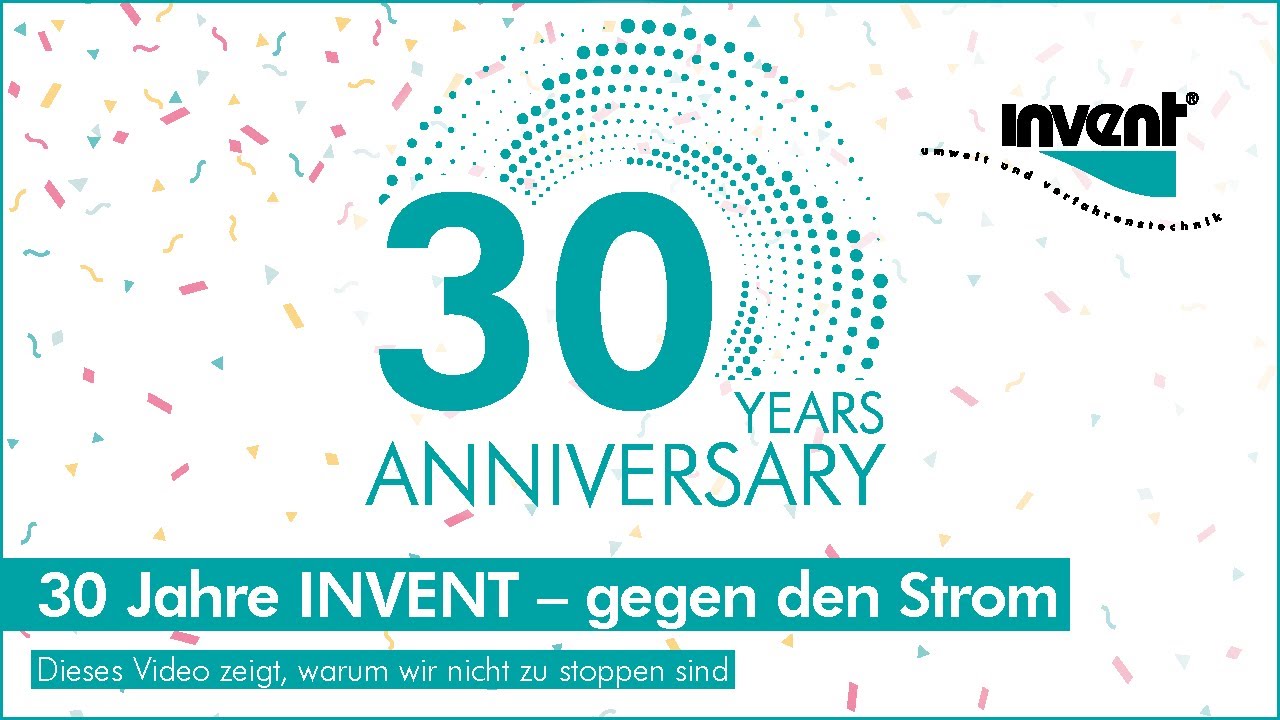 30 Jahre INVENT - 30 Jahre gegen den Strom: Dieses Video zeigt, warum wir nicht zu stoppen sind