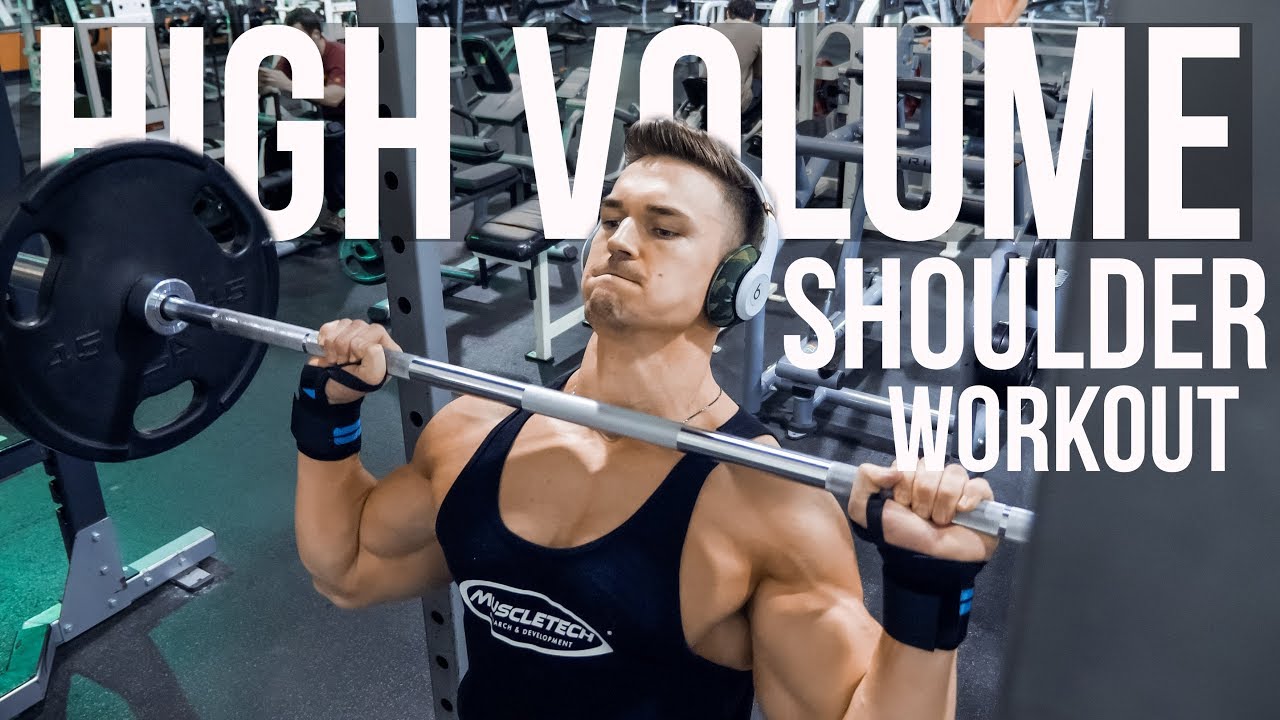 WE DID IT AGAIN | HUGE SHOULDER WORKOUT
