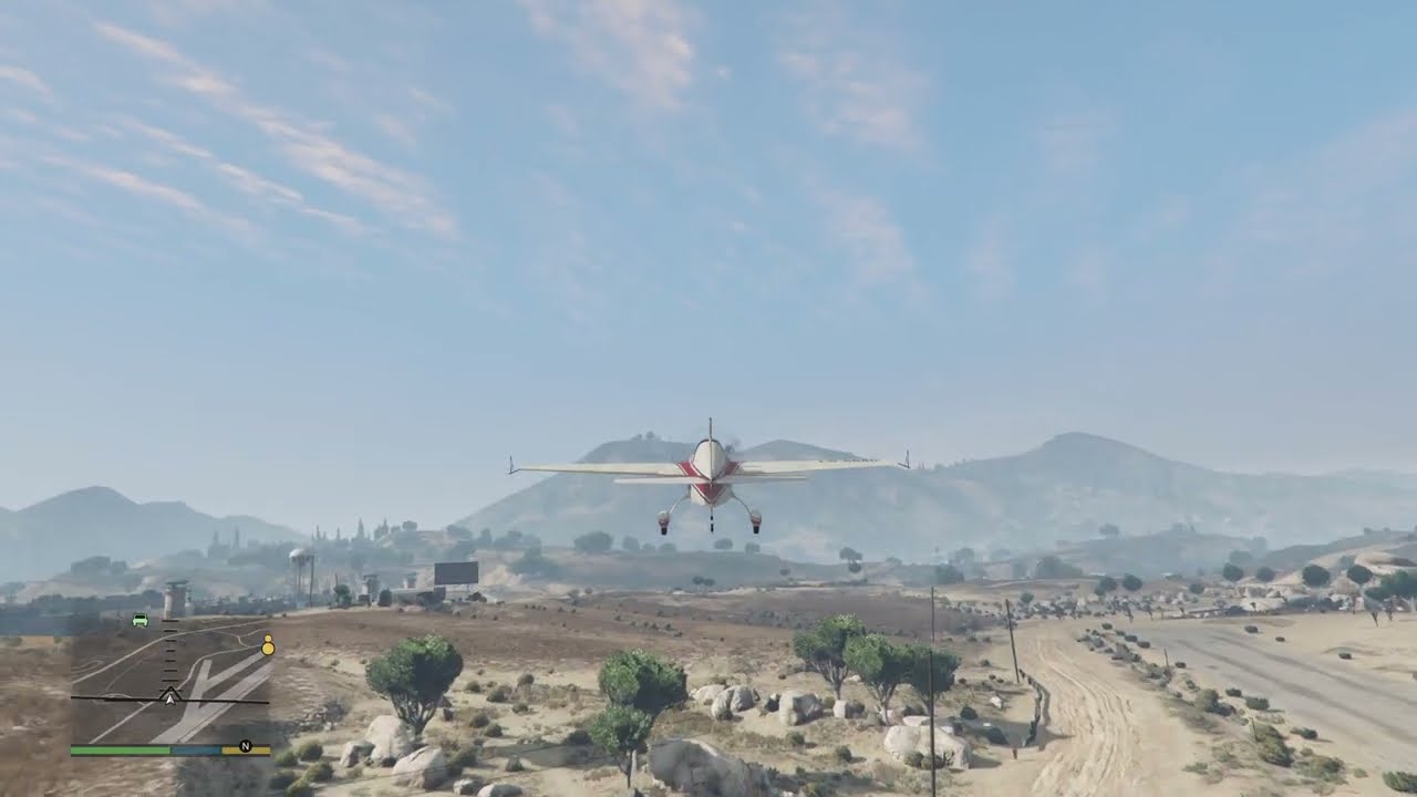 Grand Theft Auto V When you Fly a #plane without training #ps5gaming #adventure games