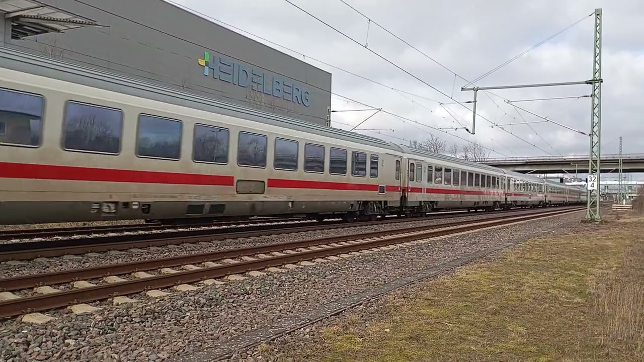 101 107-1 am IC 2013 nach Obersdorf über Stuttgart Durch Wiesloch Walldorf @Trainspottinggirl 