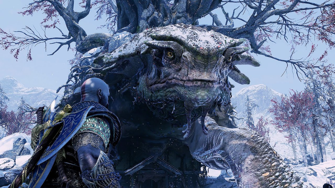 God of War Ragnarok — Кратос и Фрейя спасают Чаурли и её дом после финала — СЕКРЕТНАЯ КОНЦОВКА