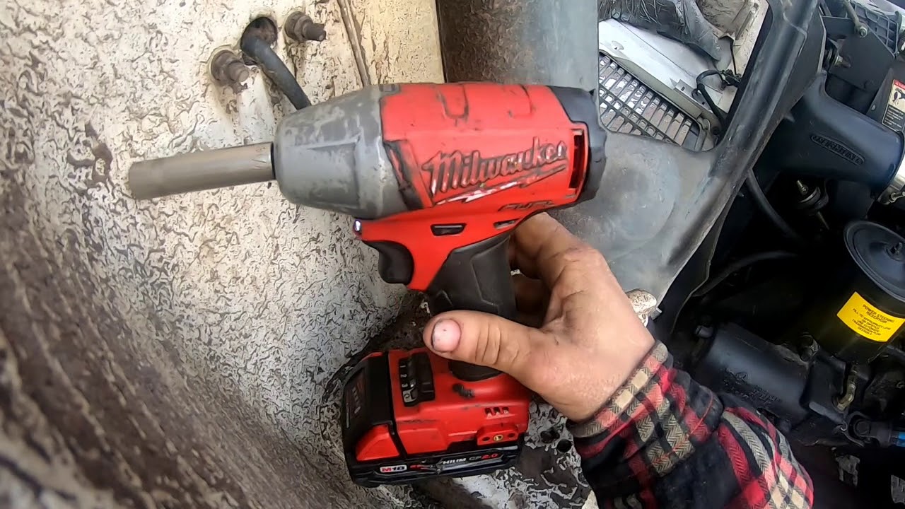 Working in the cold!