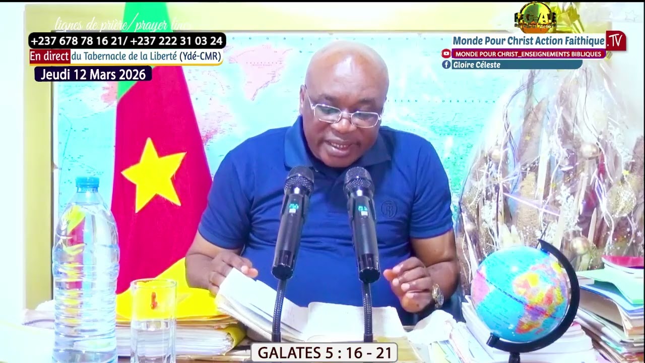 1018 / naf / LE CHRÉTIEN, LE MONDE ET LES CHOSES DU MONDE ! 12.03.2026.