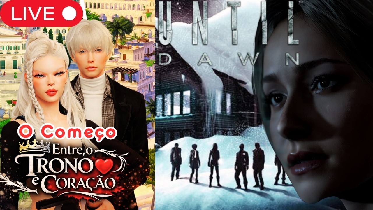 🔴​Terçou  The Sims 4 Not So Berry 3°geração & Until Dawn EP2  !