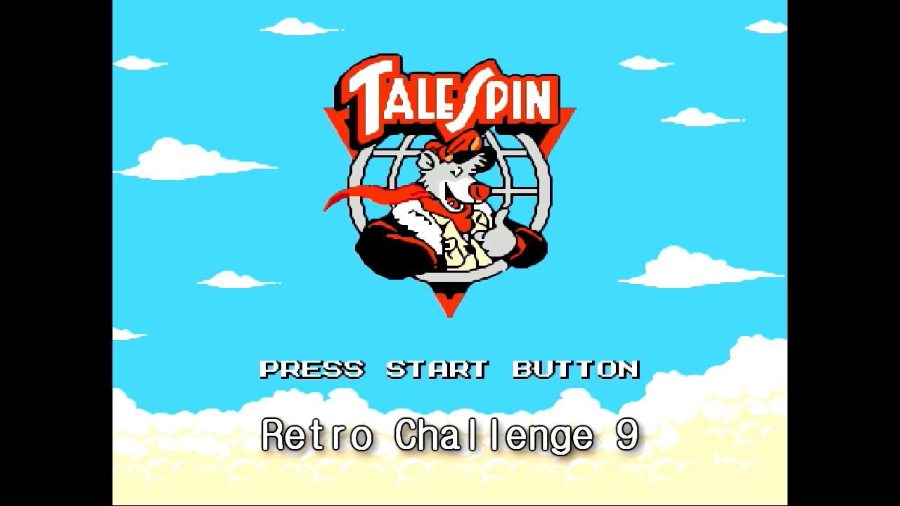 Retro Challenge 9.  TaleSpin