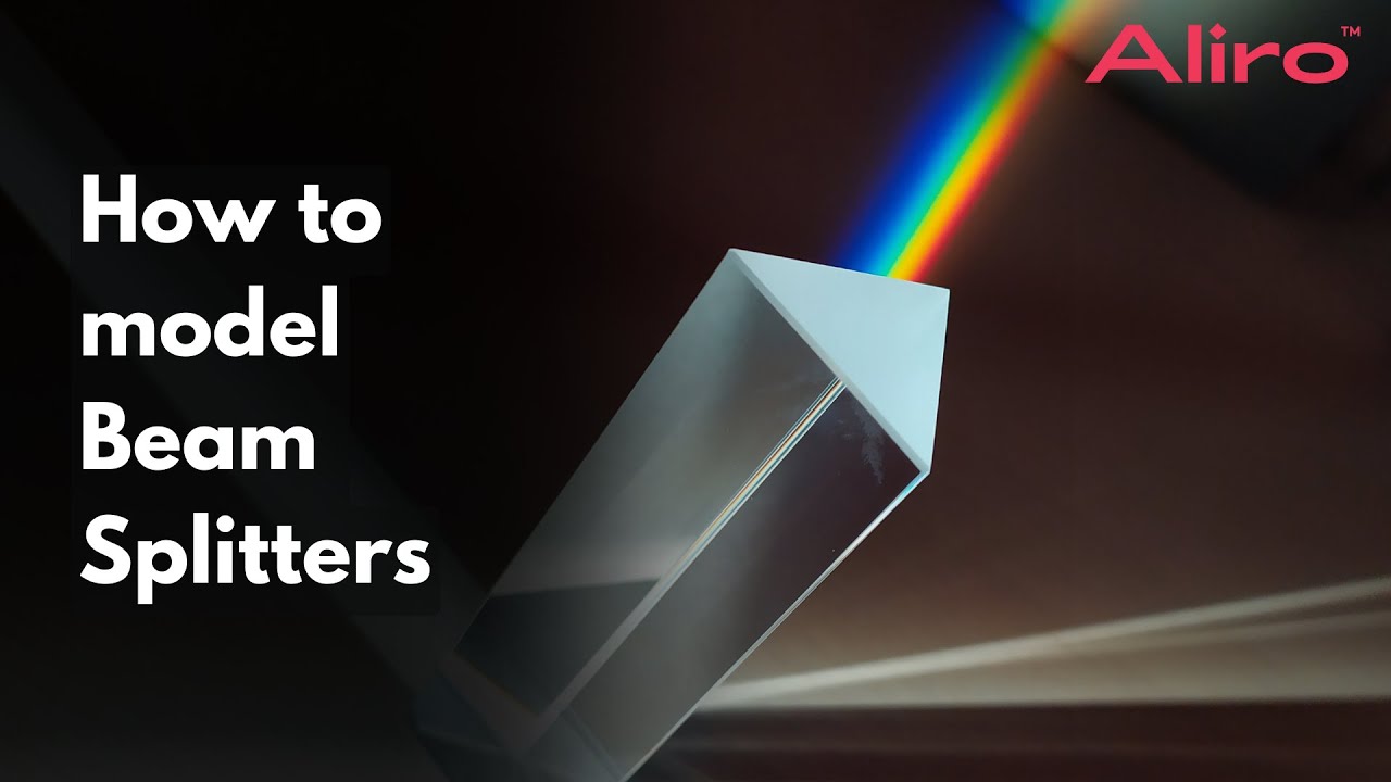 How to model beam splitters (mathematically)