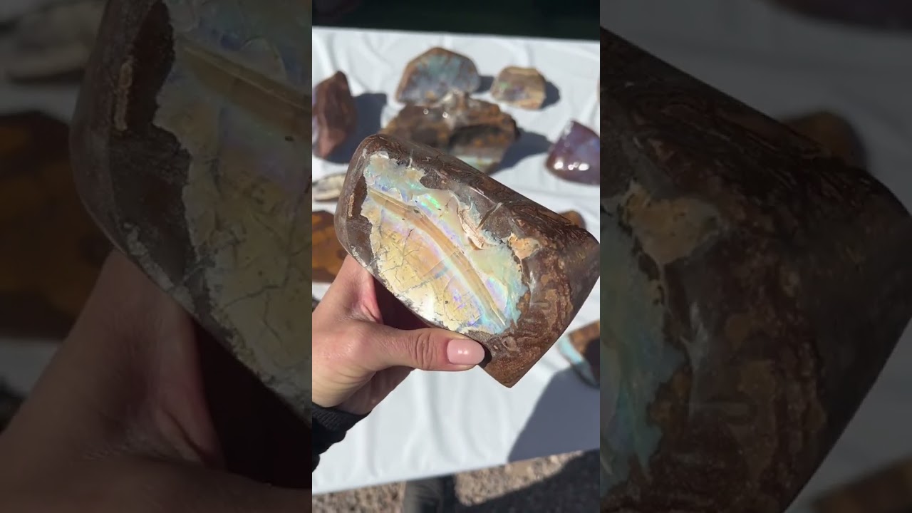 Dreamy Australian boulder Opal CRYSTAL 🤩💎 #crystalsdotcom #toolsforeverydaymagic #manifest