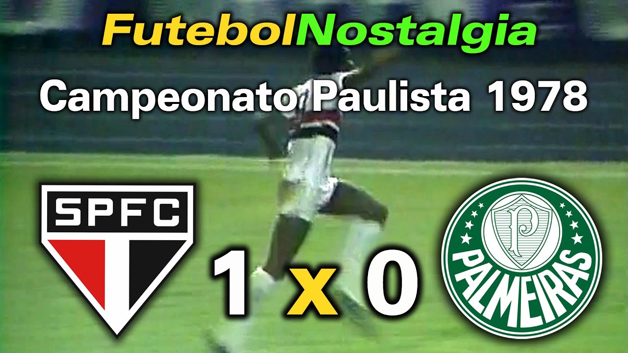 São Paulo 1 x 0 Palmeiras - 17-06-1979 ( Campeonato Paulista 78 )