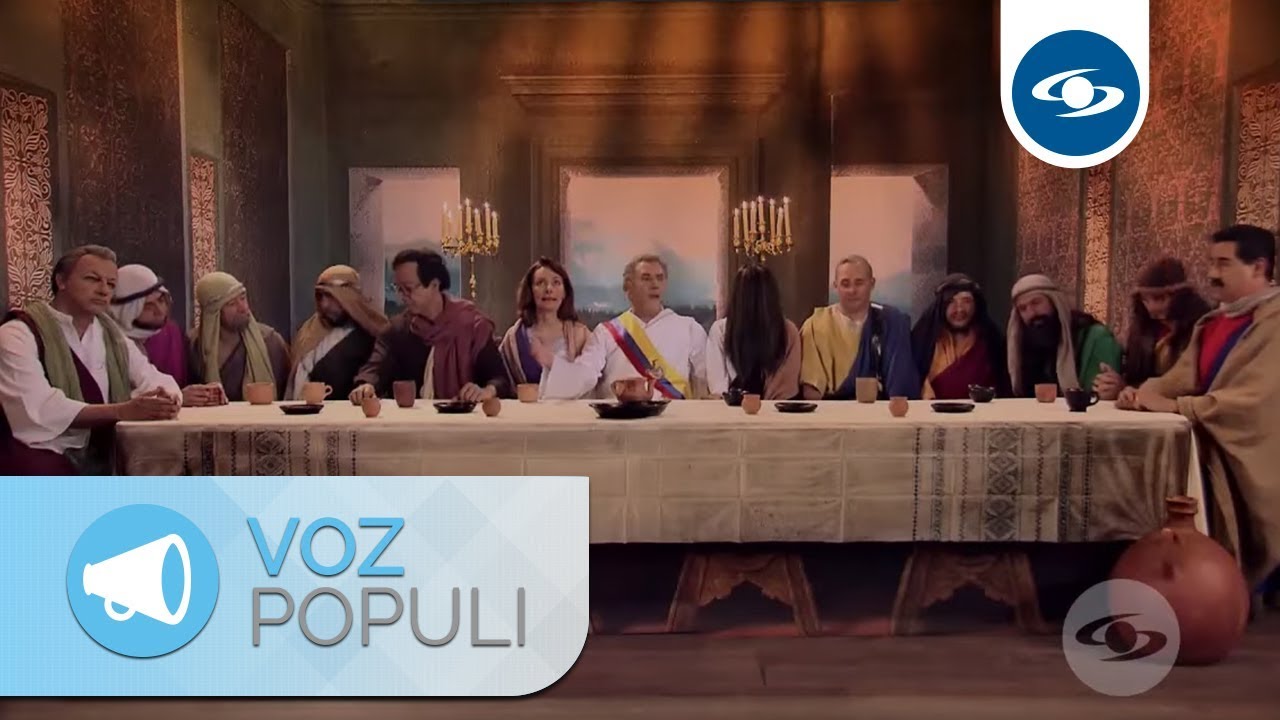 La única manera de juntar a estos personajes es en la Última Cena | Voz Populi Te Ve