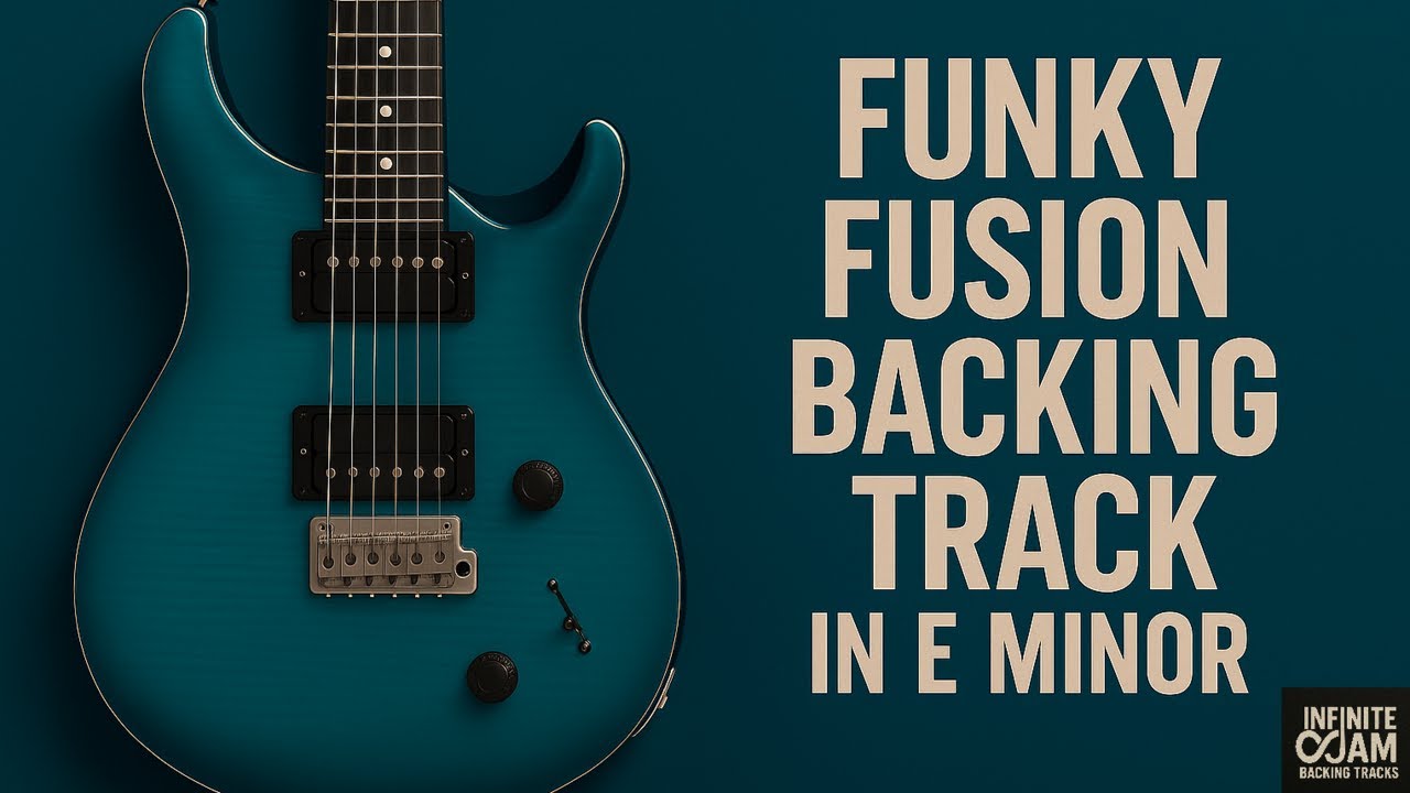 Funky Fusion Backing Track in E Minor