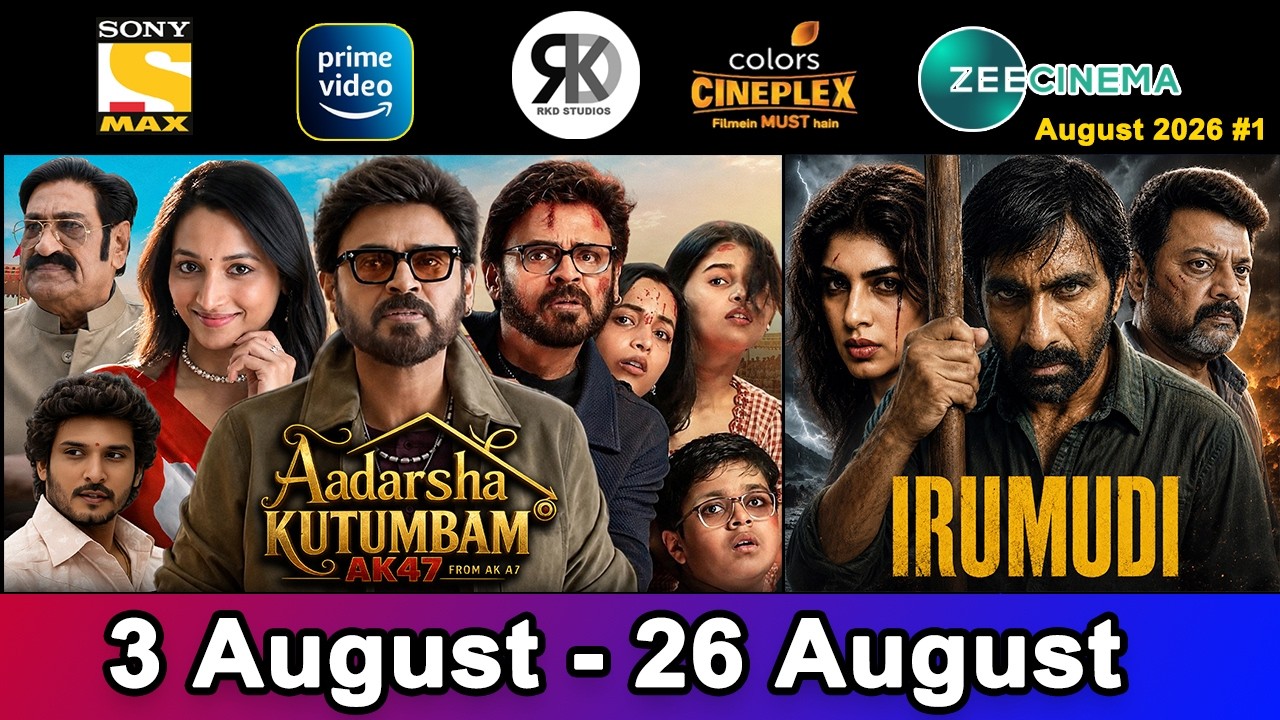 8 Upcoming South Hindi Dubbed Movies | Confirm Release Date | Irumudi, Toxic | August 2026 #1