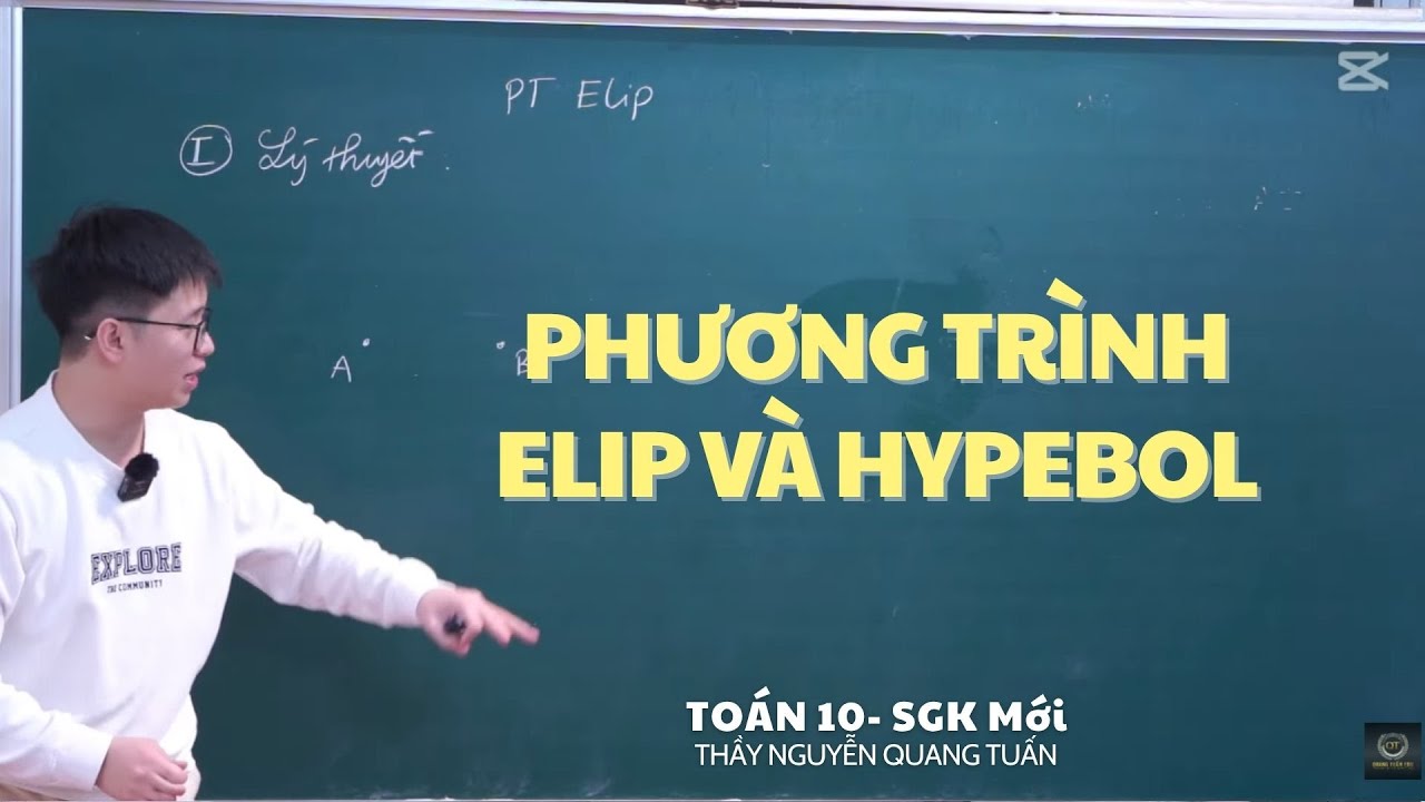 [TOÁN 10 SÁCH MỚI]-PHƯƠNG TRÌNH ELIP VÀ HYPEBOL#toancap3 #education #maths