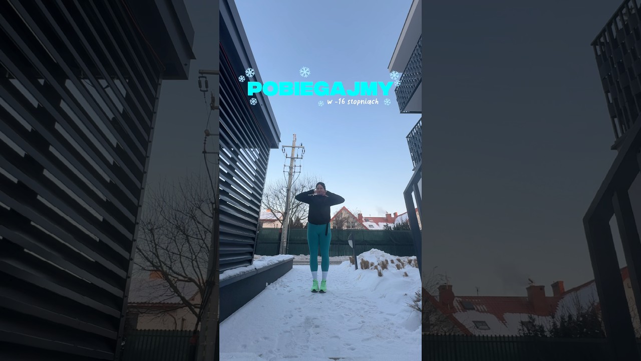 rzęsy zamarzły już po 5 minutach 🫣🩵❄️ 