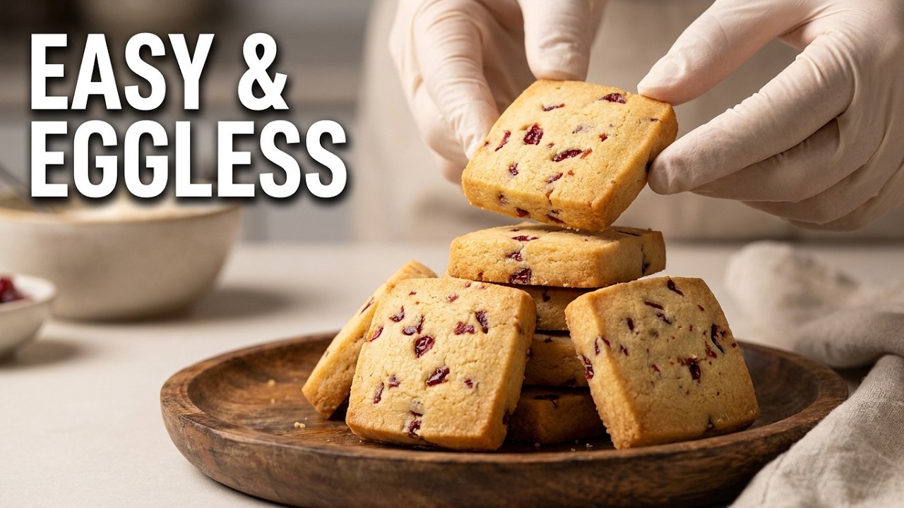 CNY 2024 Must Have - Cranberry Shortbread Cookies