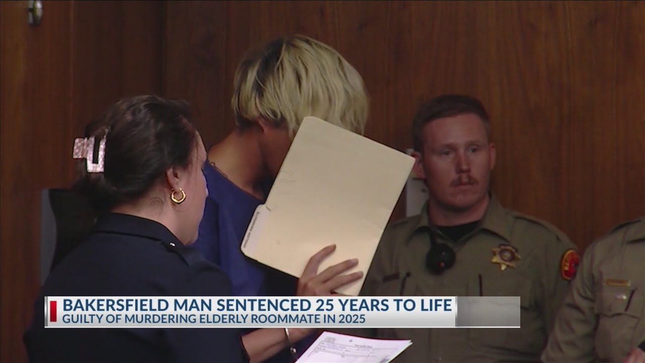 Bakersfield man sentenced 25 years to life