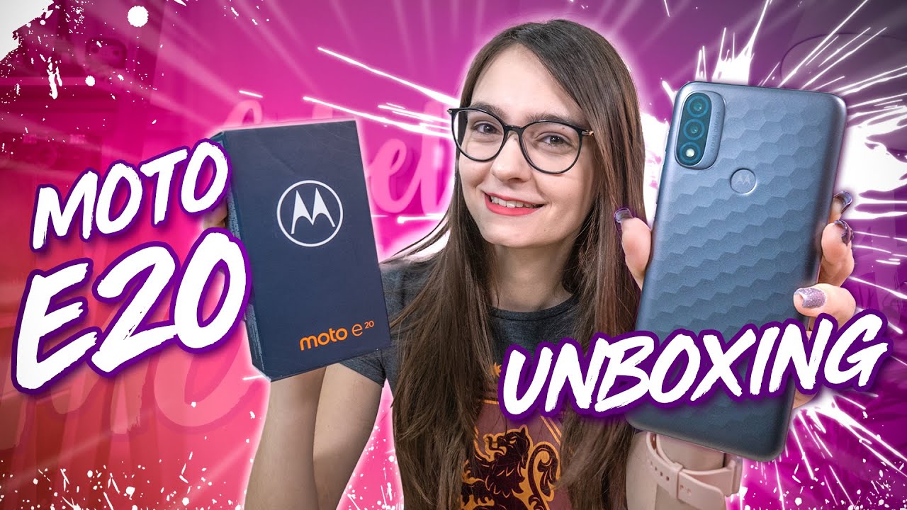 MOTO E20 - O SMARTPHONE BARATO da MOTOROLA VALE a PENA? UNBOXING E PRIMEIRAS IMPRESSÕES!