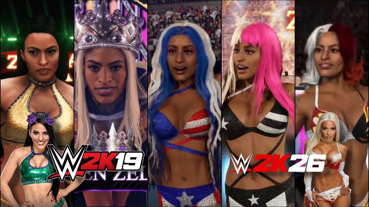 WWE 2K19-26 | Зелина Вега Эволюция