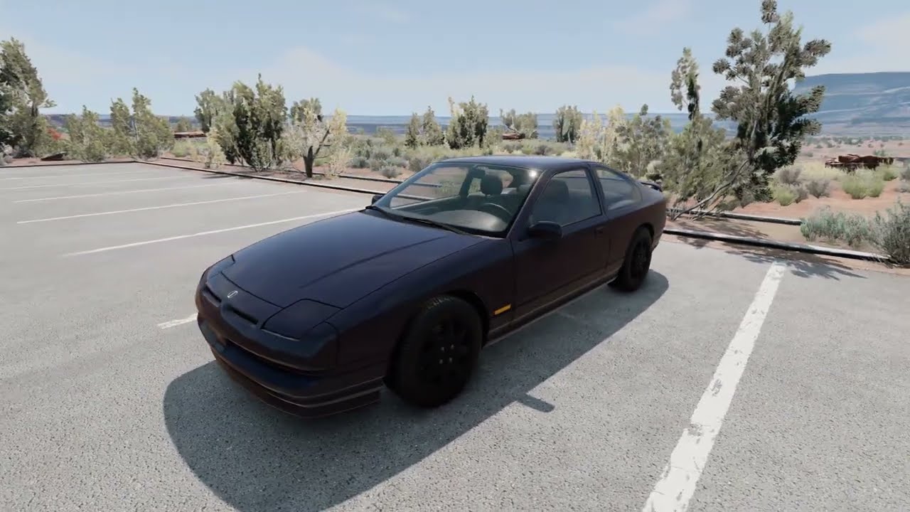 BeamNG.drive Freeroam: Utah, USA - 1990 Ibishu 200BX Type-LS (Remake)