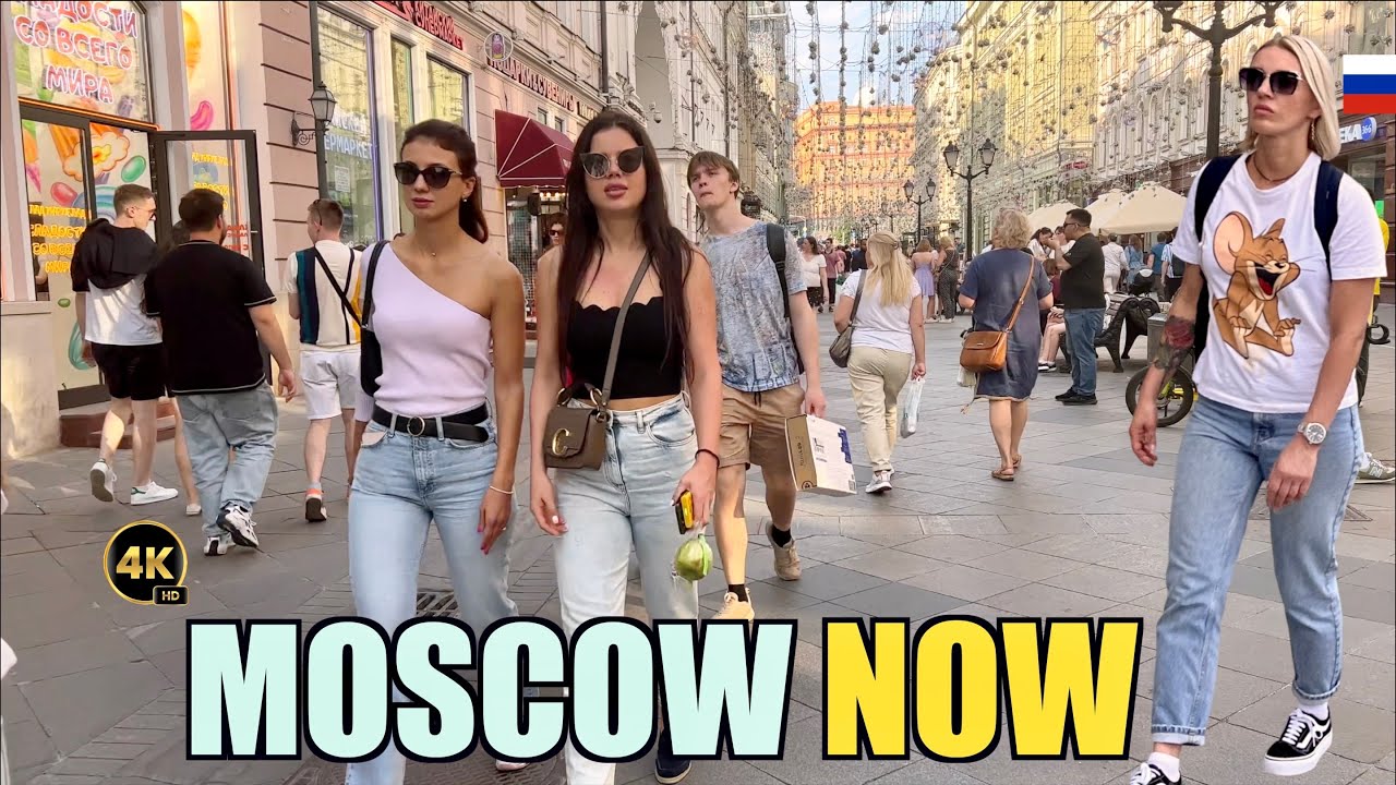 [4K] Moscow City Downtown 4k Walking Tour- A Must See For Any Traveler!