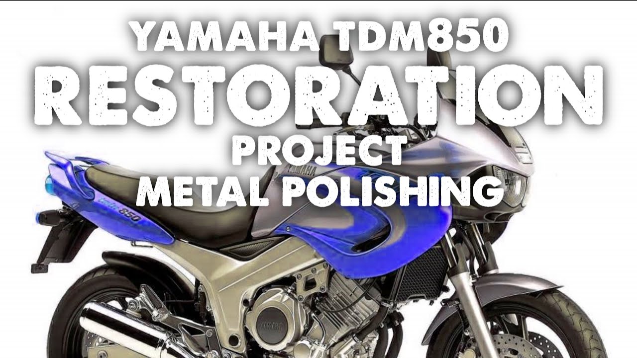 652. Yamaha TDM850 Restoration Project  #9 - Metal Polishing | Garage Video