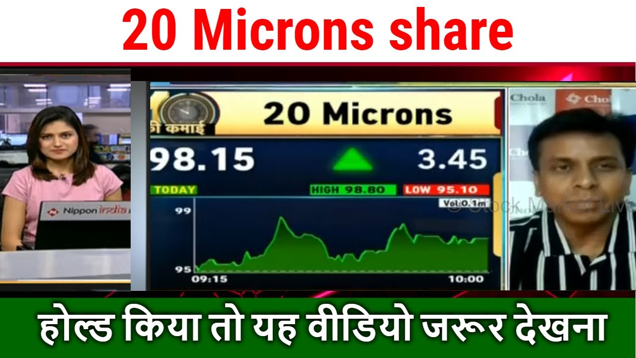 20 Microns share latest news,20 microns share target,multibagger,20 micron share price,