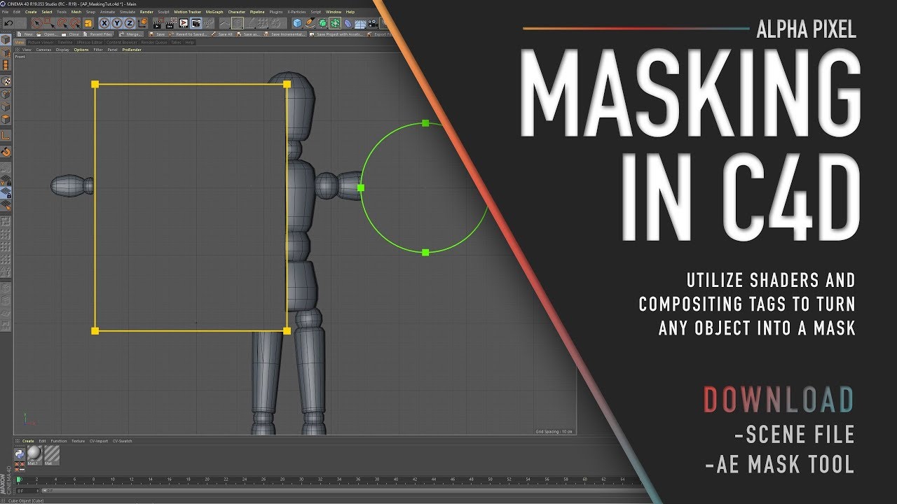 Masking In Cinema 4D
