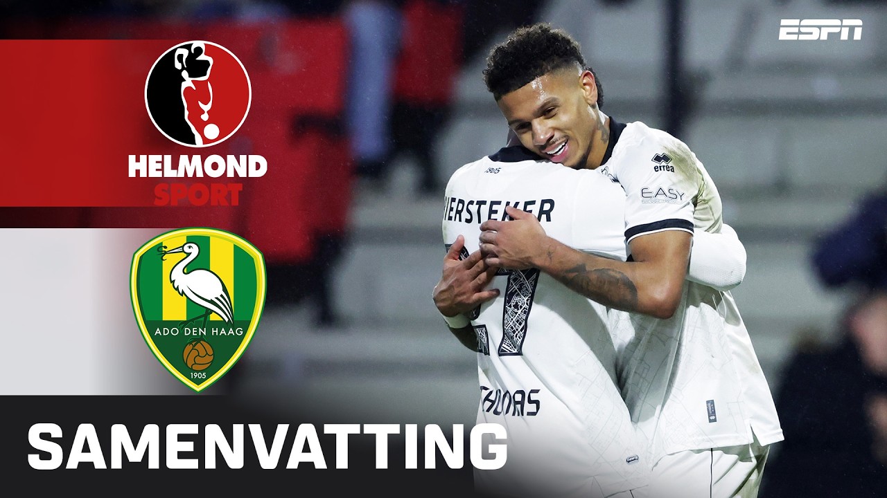 SCHITTERENDE goals van BRYAN FIABEMA & NIGEL THOMAS 🤩 | Samenvatting Helmond Sport - ADO Den Haag