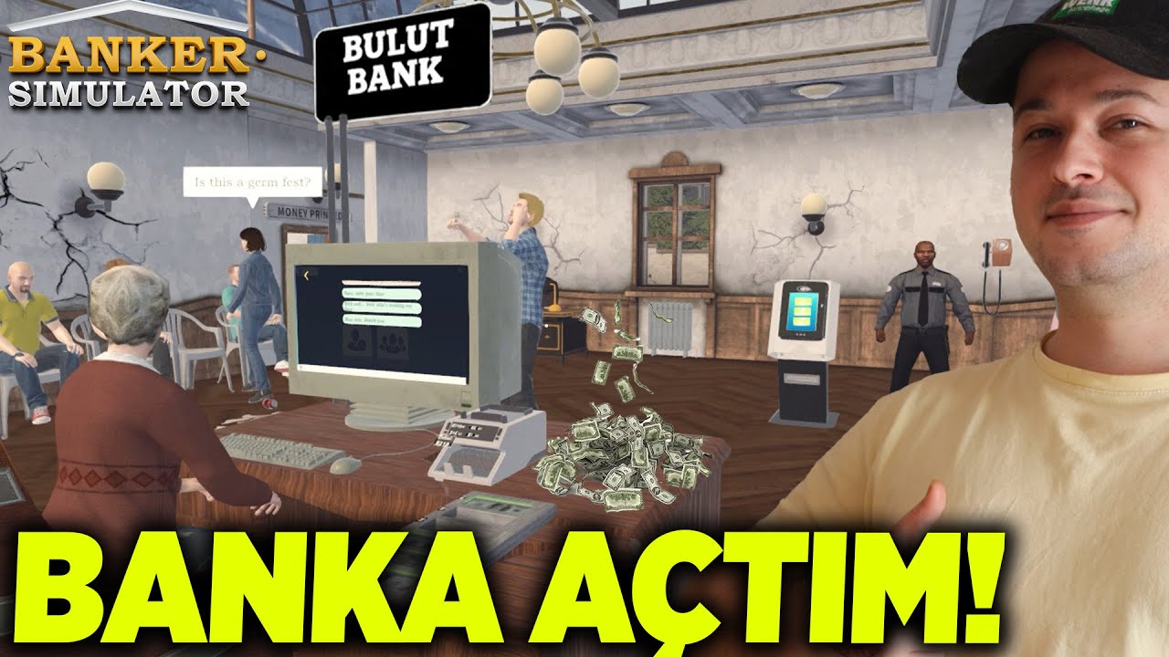 SIFIRDAN BANKA AÇTIM! KREDİ VERİP PARA BASIYORUZ! BANKER SİMULATOR #1