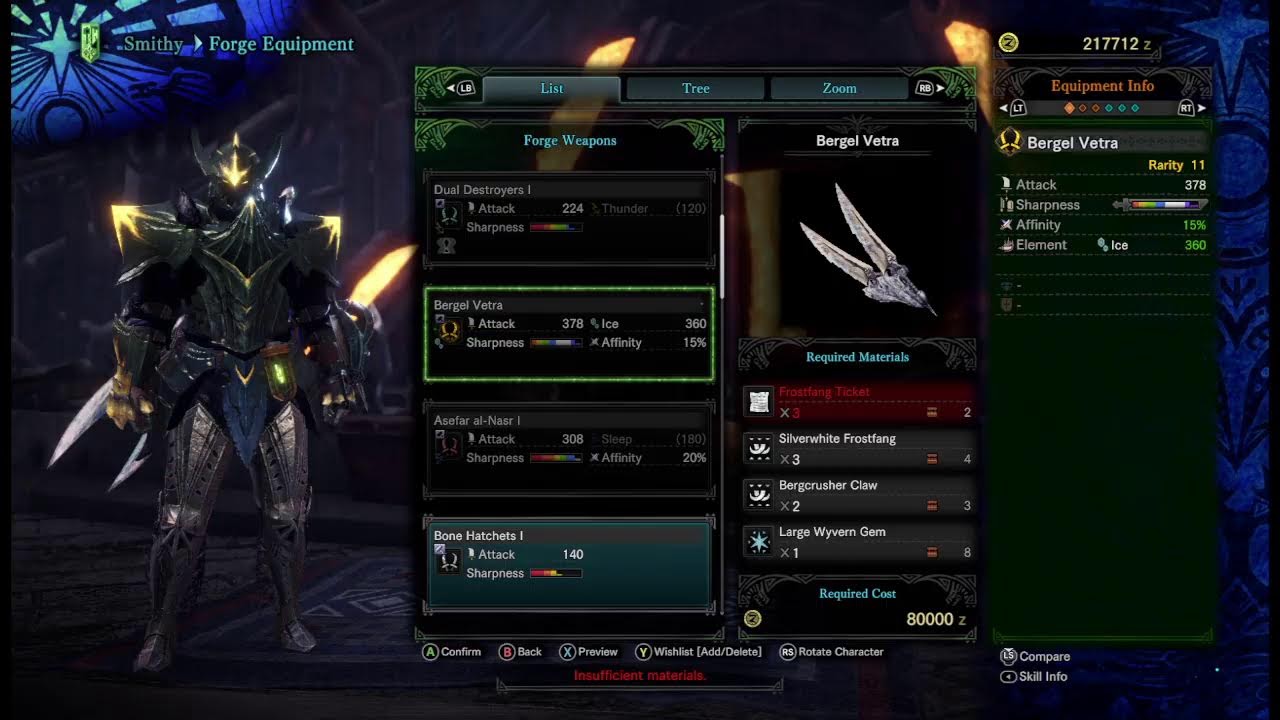 MHW-I: AZUL & BLACK