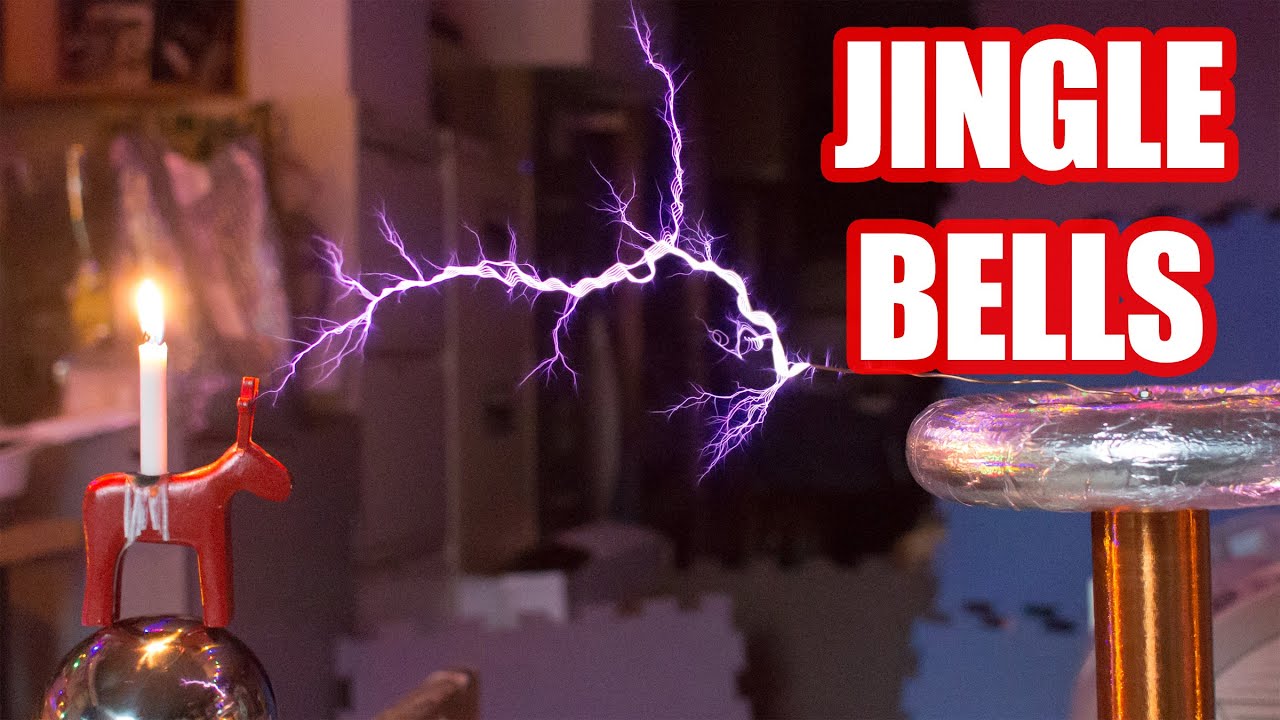 Jingle Bells, on a Musical Tesla Coil
