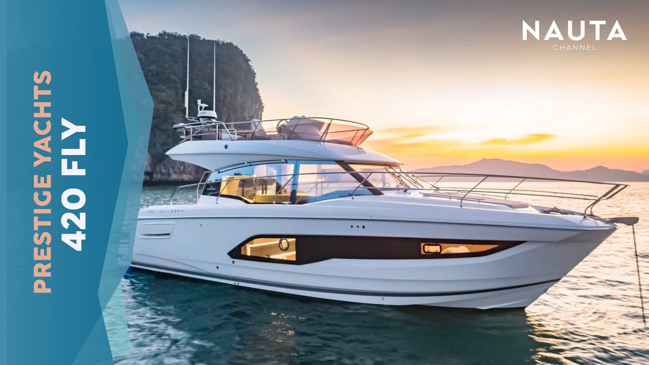 Prestige yachts - 420 FLY - POV boat tour esterni e cabine