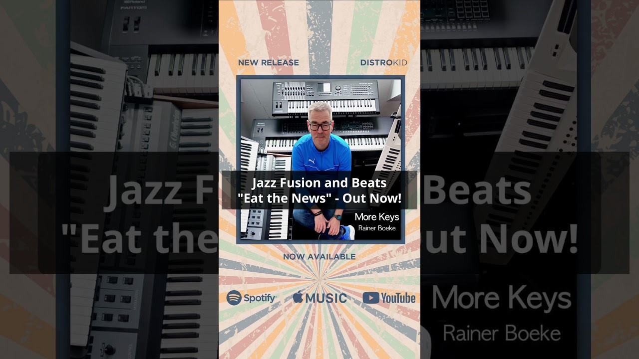 Trailer of Eat the News --- Rainer Boeke #jazzfusion  #JazzRock #ContemporaryJazz #ModernJazz
