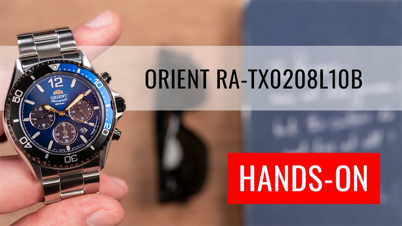 HANDS-ON: Orient Sports Solar RA-TX0208L10B Limited Edition 3000pcs