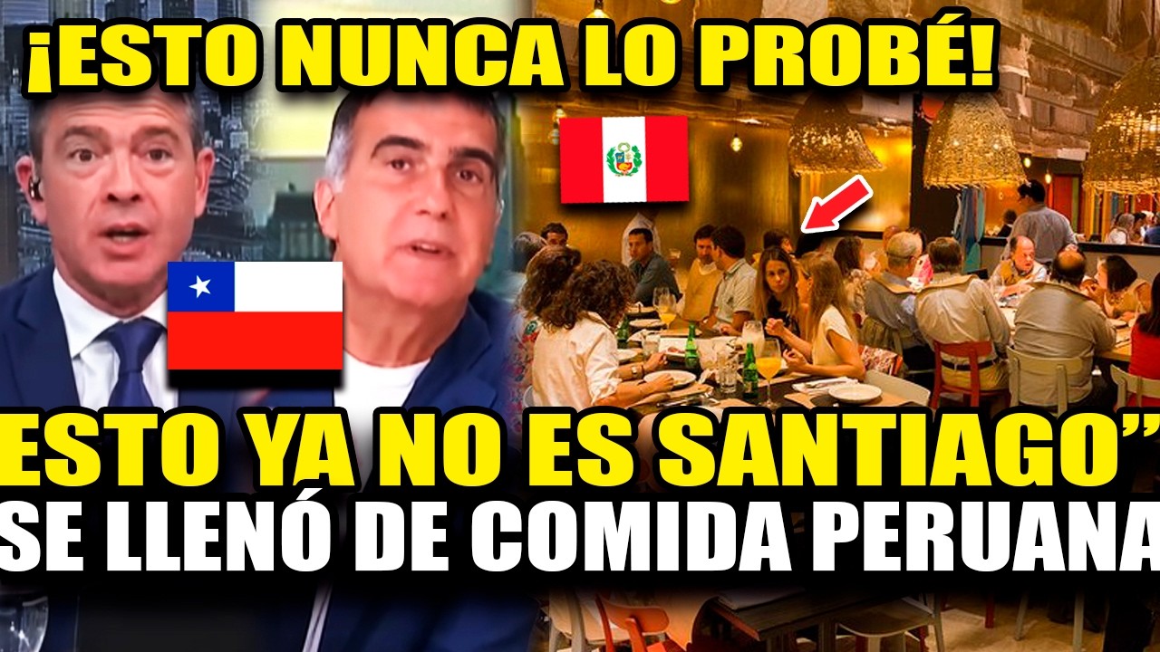 CHILENOS AMAN la COMIDA PERUANA tras DEGUSTAR PLATOS que NUNCA habían PROBADO 