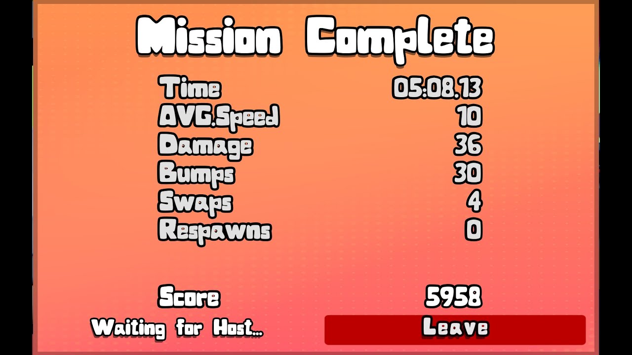 Backseat Drivers DEMO Speedrun 5:08.13  (World Record!)