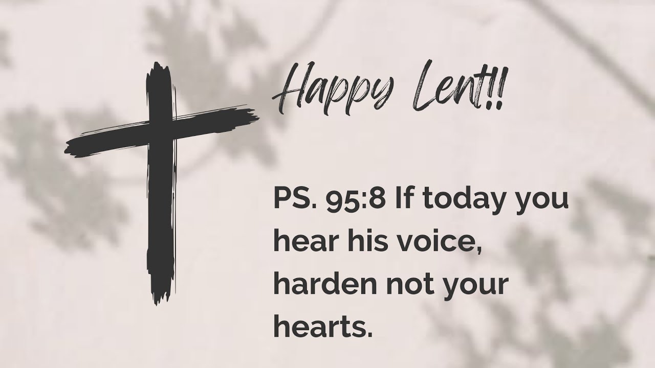 Happy Lent Season!
