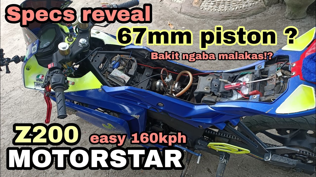 67MM BORE MOTORSTAR Z200 | SPECS REVEAL |