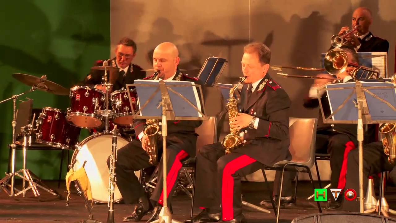 S. Croce Effetto Notte - IVa Ed.  - Concerto della Big Band dell'Arma dei Carabinieri - www.HTO.tv