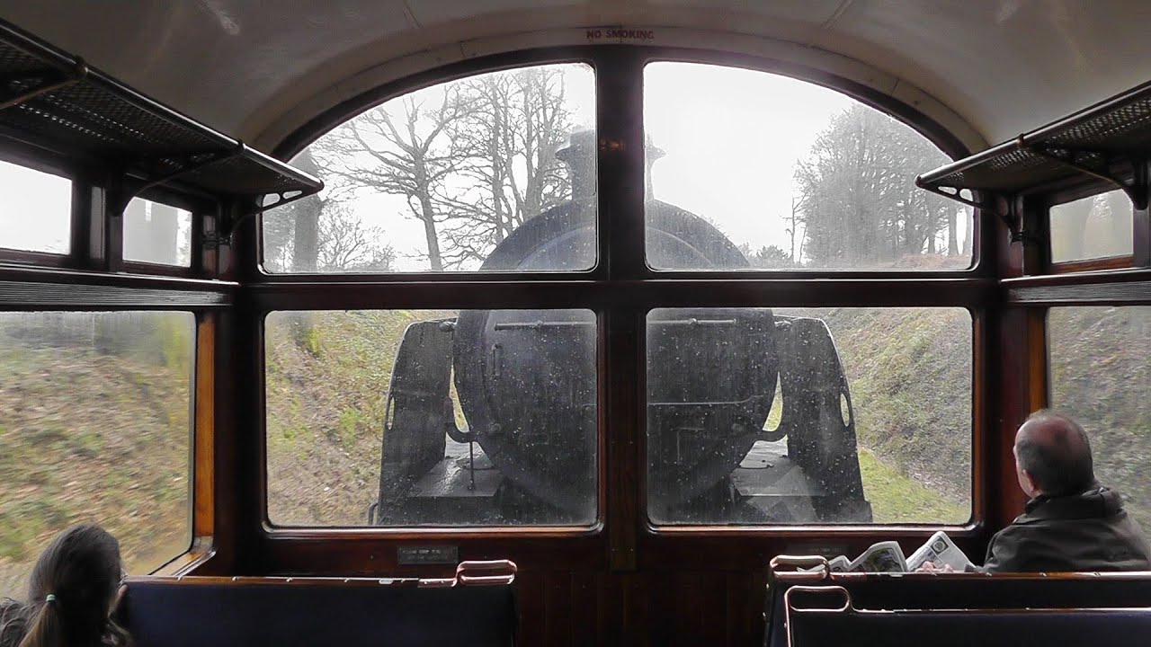 Steam trains at the Bluebell Railway, 2013-03-27