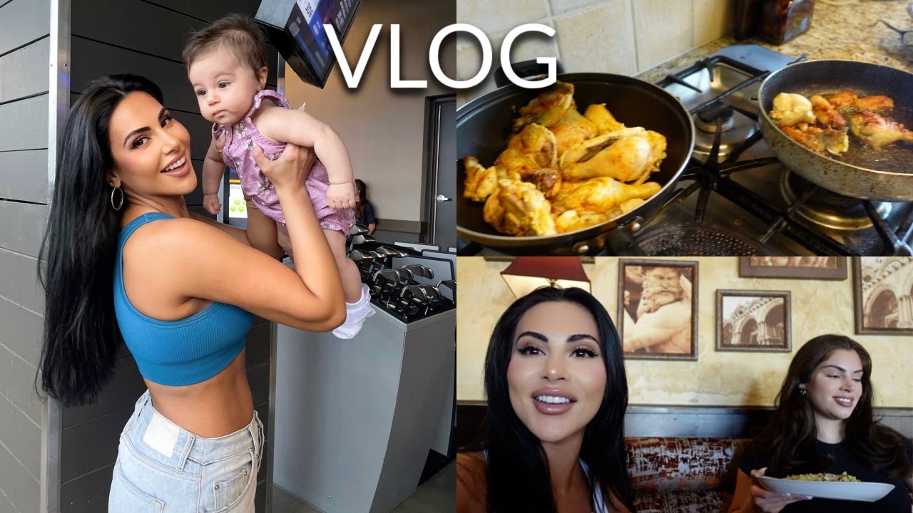 VLOG Traveling Home to Ohio, Birthday Celebration & Cooking Persian Food with Mama!