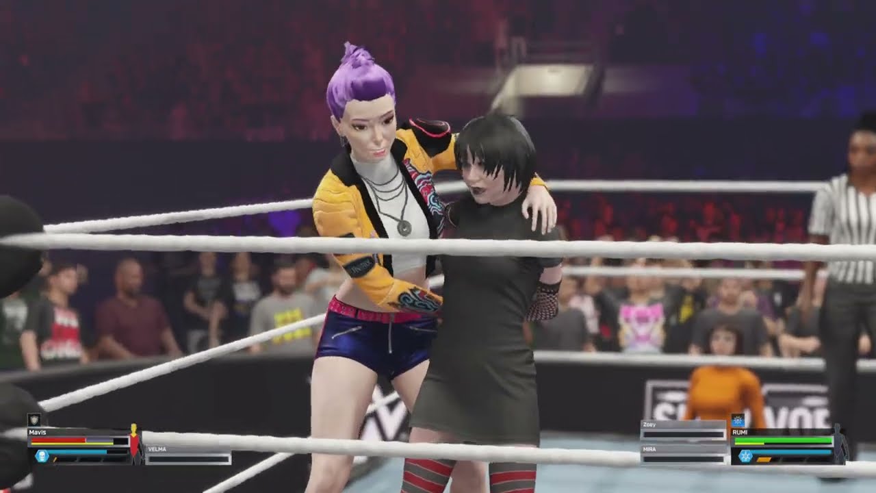 Mavis Dracula Vs Rumi #kpdh WWWE 2K25