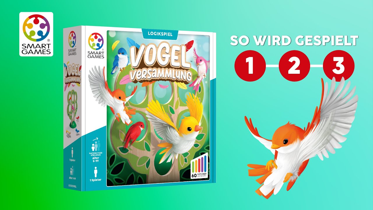 Wie man Vogel-Versammlung spielt - SmartGames