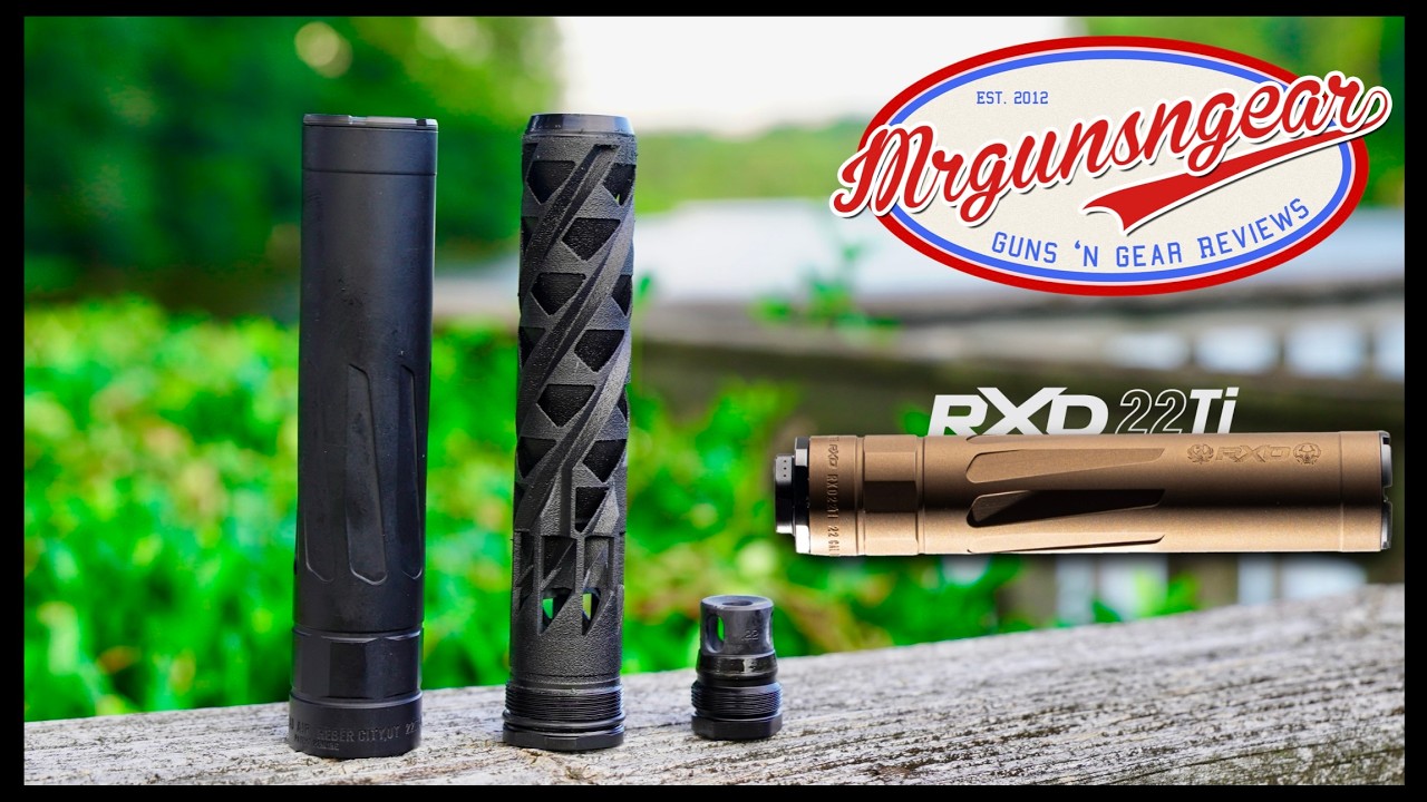 Dead Air & Ruger Flow Through RXD22Ti Silencer Review 🤫