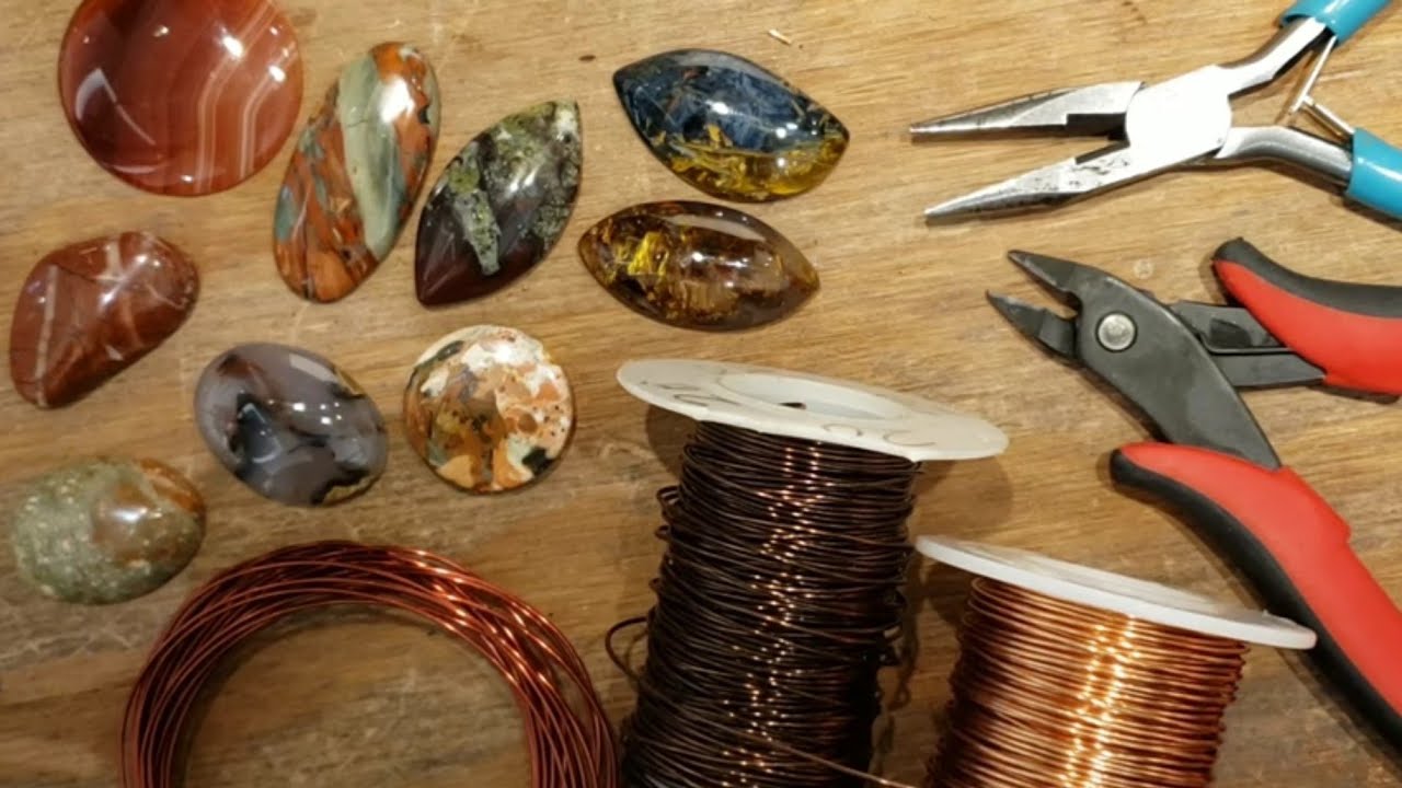 Simple Wrap for Cabochon with No Hole!  Eps 291