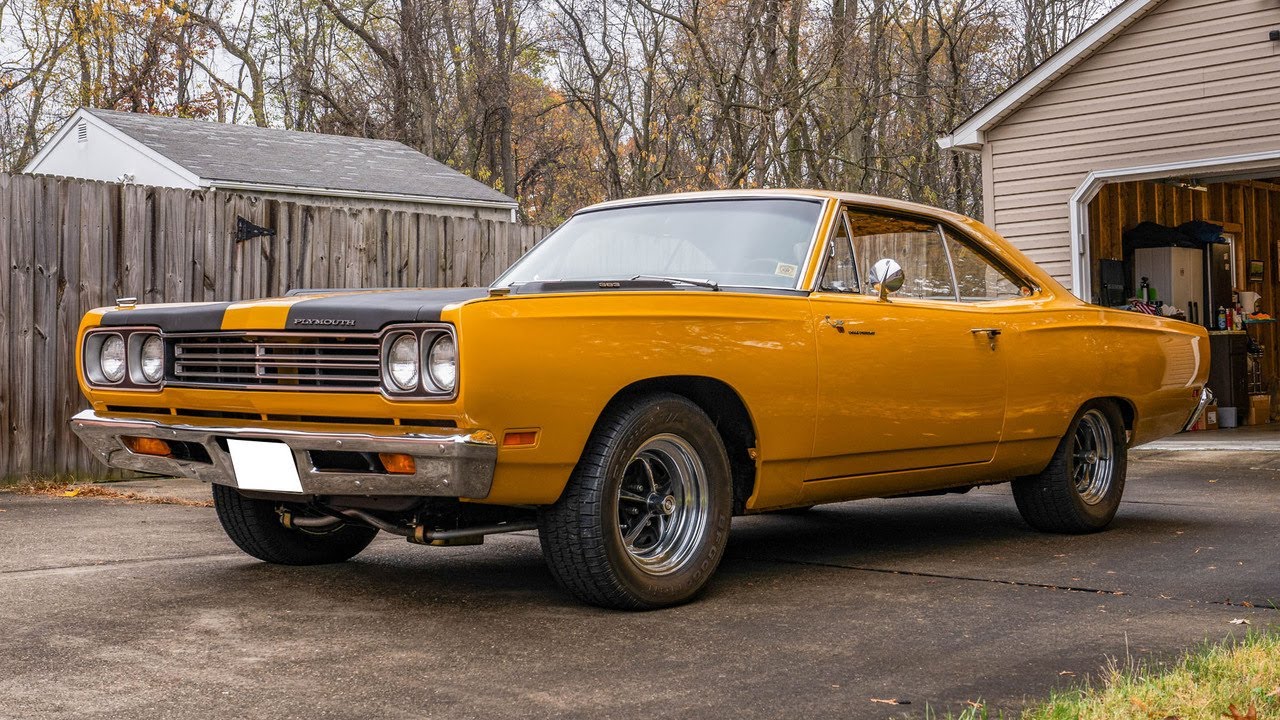 1969 Plymouth Road Runner 383ci V8 Walk-around Video